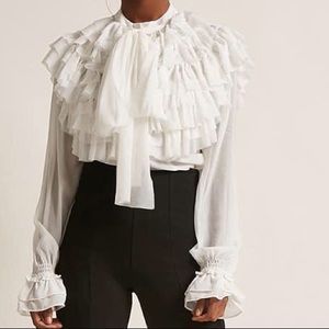 Ruffled Pussycat Blouse
